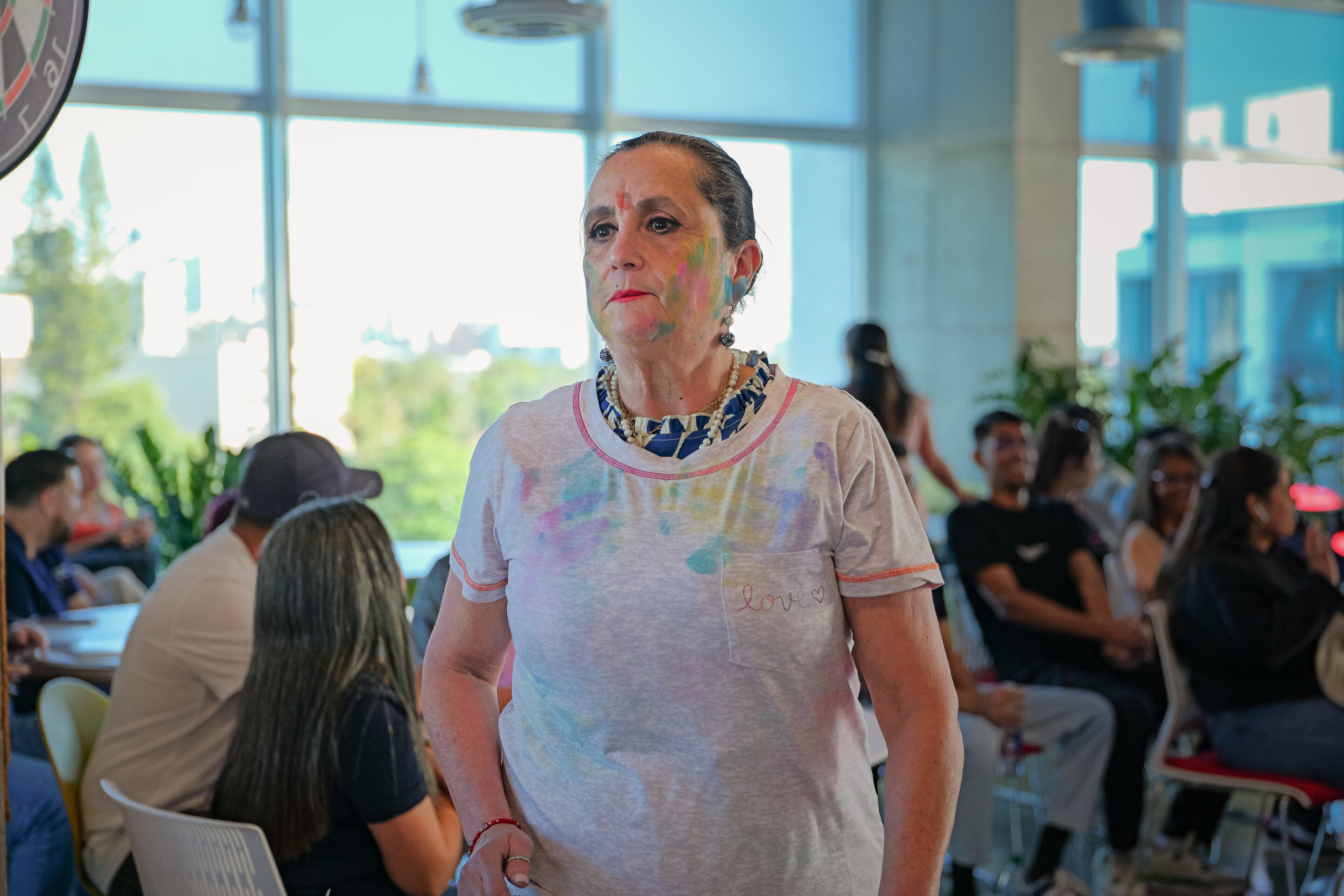 02 AUHC scaled Holi Celebration at Atlantis University – Students enjoying the festival of colors.