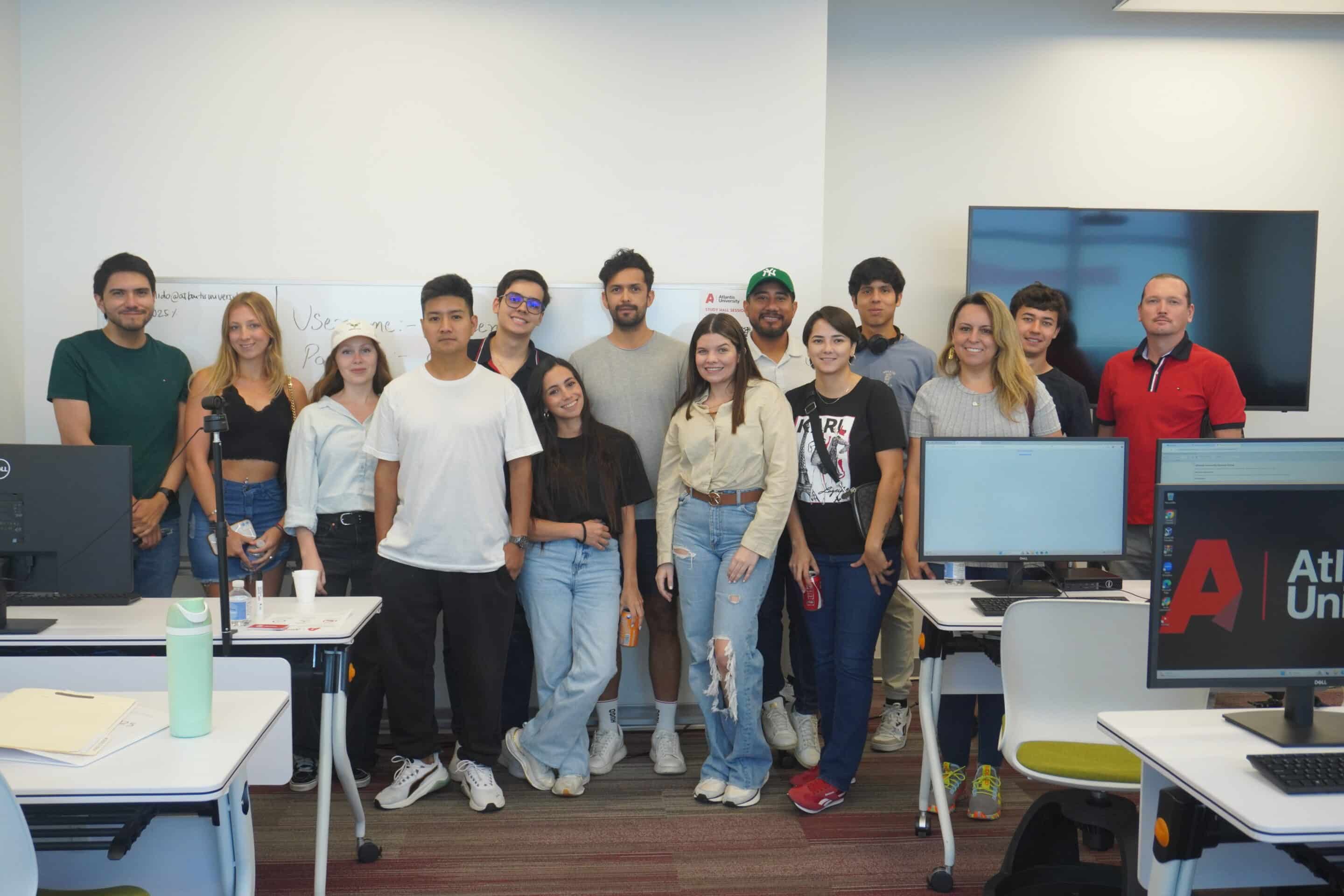 Students at Summer Semester Orientation Atlantis University